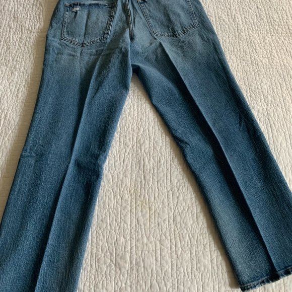 NWT J. Crew High-rise '90s Classic Straight Jean in Rouses Wash, size 30 - Picture 7 of 9